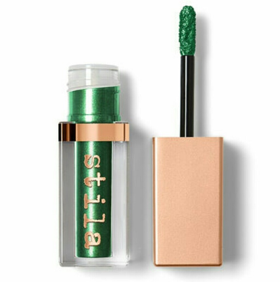 green liquid eyeshadow